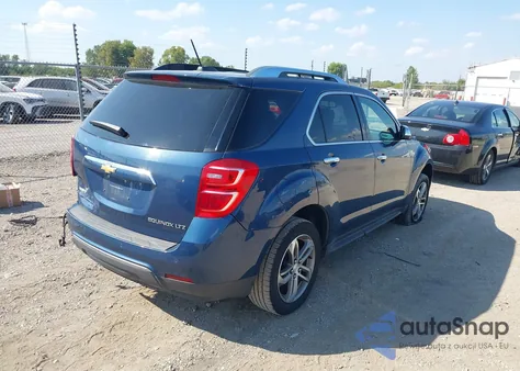 2016 Chevrolet Equinox Ltz из США, поврежденный, VIN 2GNALDEKXG6181324